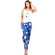 thumbnail image 1 of SET PIJAMA DE MUJER DE PANTALON Y BLUSA CON ESTAMPADO, 1 of 5