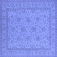 thumbnail image 1 of Ahgly Company Indoor Square Oriental Blue Industrial Area Rugs, 7' Square, 1 of 4