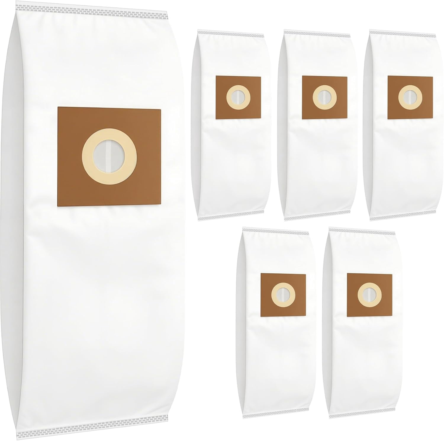 MHAWBL-6 Pack Type Y HEPA Vacuum Bags for Hoover WindTunnel Upright Style Y, Z, YZ Vacuum Cleaners Replace Part 4010100Y, AH10040, 902419001 Filter Bag