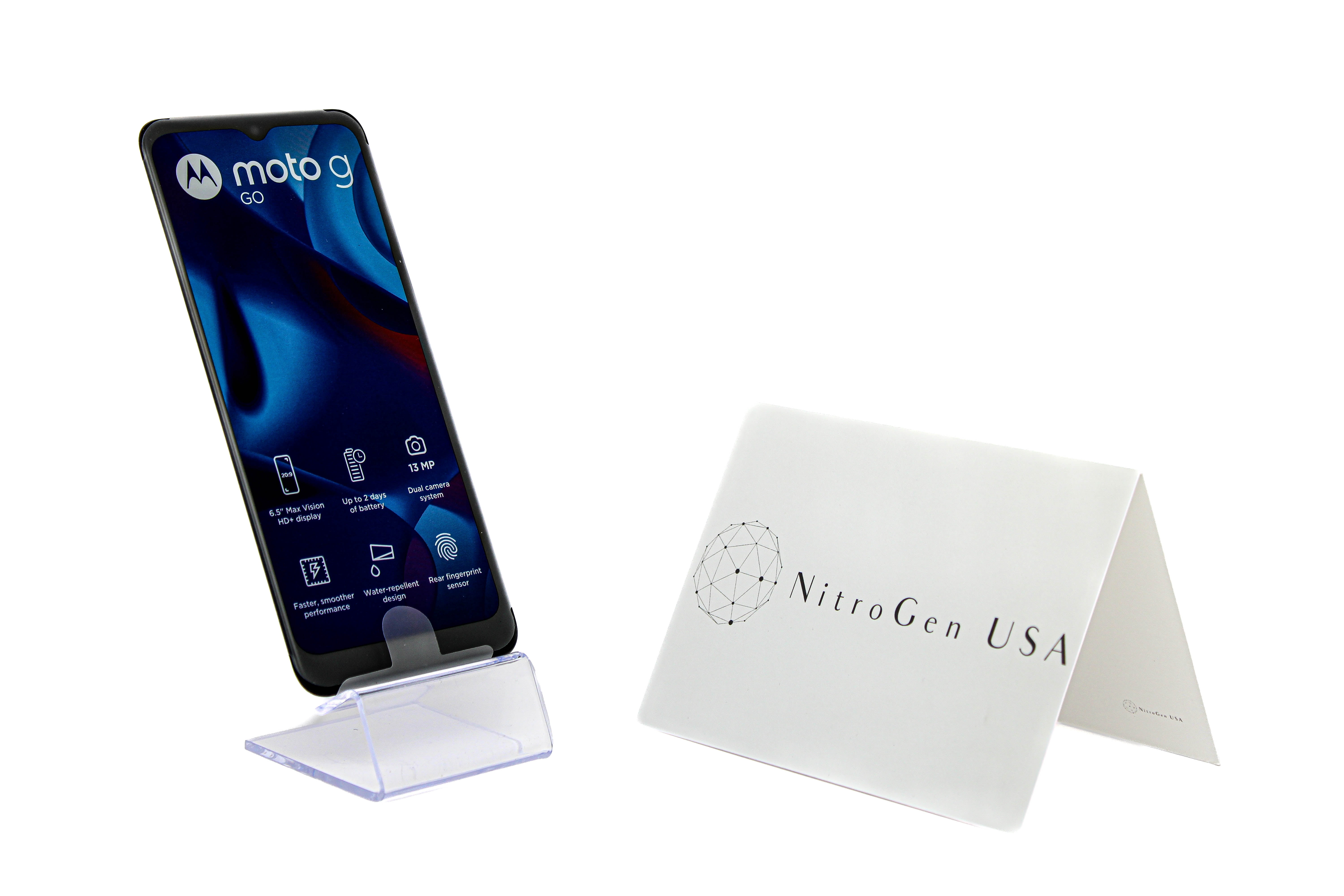 AT&T Prepaid Motorola Moto G Go 4G 32GB 6.5" Smartphone Phone  Carrier Locked to AT&T Prepaid