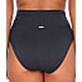 thumbnail image 6 of Sunsets Women's Swimwear Slate Seagrass Texture Hannah High Waist Bikini Bottom, 6 of 6
