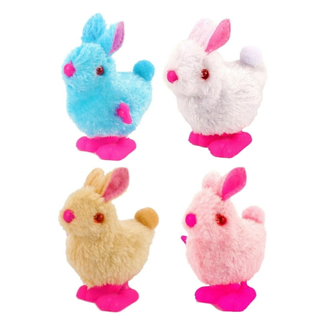 Hearth & Gear Jouets Éducatifs Nostalgiques Lapin à Remonter pour Couleurs Aléatoires Style Printemps 30 Pcs 13cm 109252134 Dents à Remonter