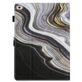 thumbnail image 6 of Allytech Case for iPad Pro 11 Inch 4th/3rd/2nd/1st Gen with Pen Holder&Card Slots, Multi-Angle View Stand PU Leather Auto Sleep Wake Case, Fit iPad Air 4/5 and iPad Air 11 inch 2024,Black Gold Marble, 6 of 9