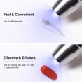 thumbnail image 4 of Nail LED Flashlight Mini Flashlights for Nails Drying Lamp Rechargeable & Portable Nail Dryer for Nail, 4 of 7