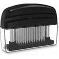 thumbnail image 3 of Meat tenderizer, 48 needles, black, quickly tenderizes, juicy and easy to cook, 3 of 4
