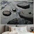 thumbnail image 2 of Orinice Rocks Water Person Tapestry Wall Hanging Unique Graphic Style for Home Wall Decor Art Living Room Bedroom Dorm - 4 Sizes Available 50x40inch, 2 of 6