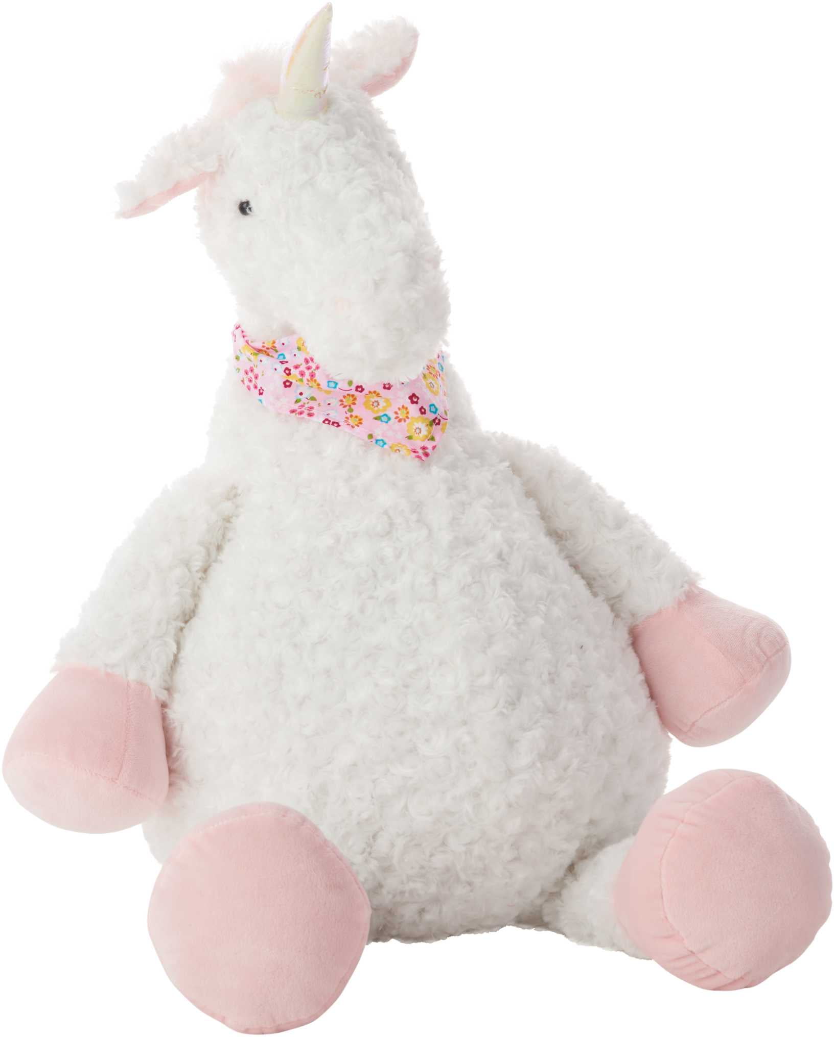 oversized unicorn plush