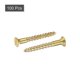 thumbnail image 3 of 100pcs M2 X 16mm Flat Head Slotted Brass Wood Screws, 3 of 5