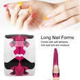 thumbnail image 4 of Formas pegatina extensión arte Nail Gel Forms Goldfish Shape Autoadhesivo Nail Art Extension Sticker para mujeresOptical Fyydes Descripción de la referencia, 4 of 6