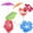 Flower, variant on 50Pcs Drink Umbrellas, Mini Paper Umbrellas for Cocktail, Little Umbrella Toothpicks, Fancy Cocktail Picks Party Decorations(Flower)
