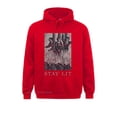 thumbnail image 4 of Sudadera con capucha para hombre, con estampado de ocultismo, permanecer encendido, Satanás, diablo, infierno, impío, anticristo, bruja, fitness, DÍA DE SAN VALENTÍN, manga, corte ajustado, 4 of 5