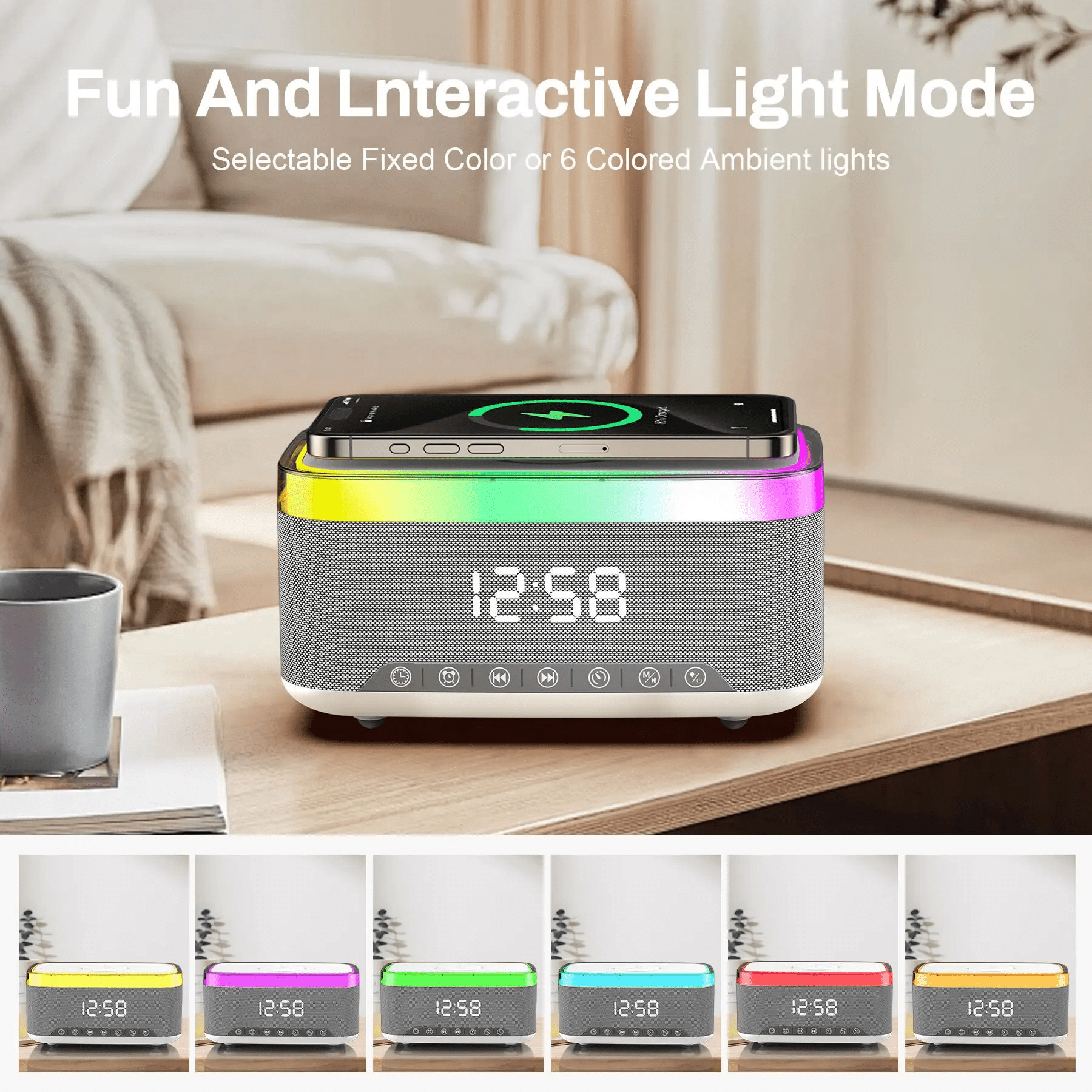 Magnetic Wireless Charger,15W Fast Charging Desk Phone Charging Station for iPhone 17 16 15 13 12 Pro Max Multiple Phone Devices Wireless Mobile Chargers for Home,Office,Outside Using