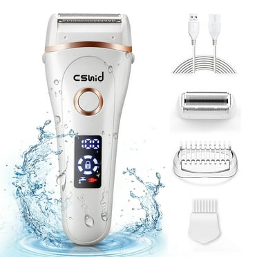4 in 1 Women Electric Shaver Rechargeable Waterproof Razor Painless  Epilator Body Hair Remover Nose Hair Beard Bikini Trimmer Eyebrow Face  Facial Armpit Legs Removal Clipper Lady Grooming Groomer Kit 