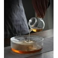 thumbnail image 3 of Mini Tea Pot, Glass Teapot, Clear Small Teapot for One Person Use, 150ml/5oz, 3 of 7