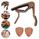 thumbnail image 5 of Cejilla De Guitarra, Pinza Acústica De Guitarra Ergonómica Sin Desgaste De Madera Maciza Para Ukelele Para Bajo Para Violín ANGGREK Instrumentos, 5 of 8