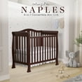 thumbnail image 4 of Dream On Me Naples 4-in-1 Convertible Mini Crib, Espresso, 4 of 14