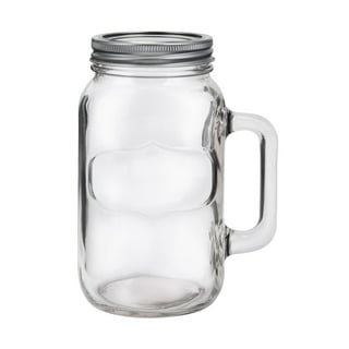 Zubebe Mason Drinking Jars No Lids Mason Jar Mugs with Handles Glass Mason  Jar Cups Clear Mason Drin…See more Zubebe Mason Drinking Jars No Lids Mason