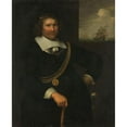 thumbnail image 3 of Jan Albertsz. Rotius 15x18 Black Modern Framed Museum Art Print Titled - Portrait of Jan Cornelisz Meppel, Lieutenant-Admiral of Holland and West-Friesland (1661), 3 of 5