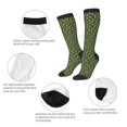thumbnail image 3 of Logiee Yellow Floral Print Gift Stocking Stuffers,Adult Stockings,Novelty Socks,Funny Socks Birthday Running Walking Sleeping, 3 of 6
