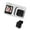 White, variant on 18X Zooming Double Screen 64MP Camera 4K Recording For Travel Enthusiasts