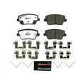 thumbnail image 2 of Power Stop Rear Z26 Street Warrior Carbon-Fiber Ceramic Brake Pads with Hardware Z26-2212, 2 of 7