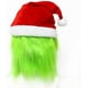 thumbnail image 4 of 3 Piece Grinch Costumes for Men Women, Grinch Mask and Gloves Hat Set Green Furry Costume Halloween Fancy Dress, 4 of 5