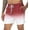 Red, variant on Men's Swim Trunks Gradient Color Quick Dry Beach Shorts with Zipper Pockets and Mesh Lining Red 32