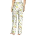 thumbnail image 3 of Uemuo Easter Rabbit Pattern Women's Wide Leg Palazzo Lounge Pants with Pockets Light Weight Loose Comfy Casual Pajama Pants-Large, 3 of 9