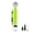 Green, variant on Suodoka Manual Air Ball Pump, Portable Sports Pump with Pressure Gauge, Detachable Hose for Football Basketball Soccer Volleyball Inflatables, Compact Design, Yellow (10 inches / 25.4 cm)