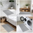 thumbnail image 2 of YOCWUCK Set of 2 Waffle Bathroom Rugs Ultra-Soft Non-Slip Bath Mat Super Absorbent Quick Dry Bath Rugs for Bathroom Floor Machine Washable Bathroom Mats with Tassels Boho Bathroom Decor, 2 of 8