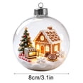 thumbnail image 3 of TACILIP Home Decor, 1PC Glowing Christmas Story Ornament Light-Up Mini Holiday Scene With Warm LED Light, Gifts for Family, 3 of 8