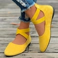 thumbnail image 6 of ibiyuan Wide Toe Box Shoes Women Knit Upper Embroidery Women's Walking Shoes Closures Arch Support on Women Sneakers Lightweight Hands-Free Mary Jane Shoes Barefoot Shoe, 6 of 6