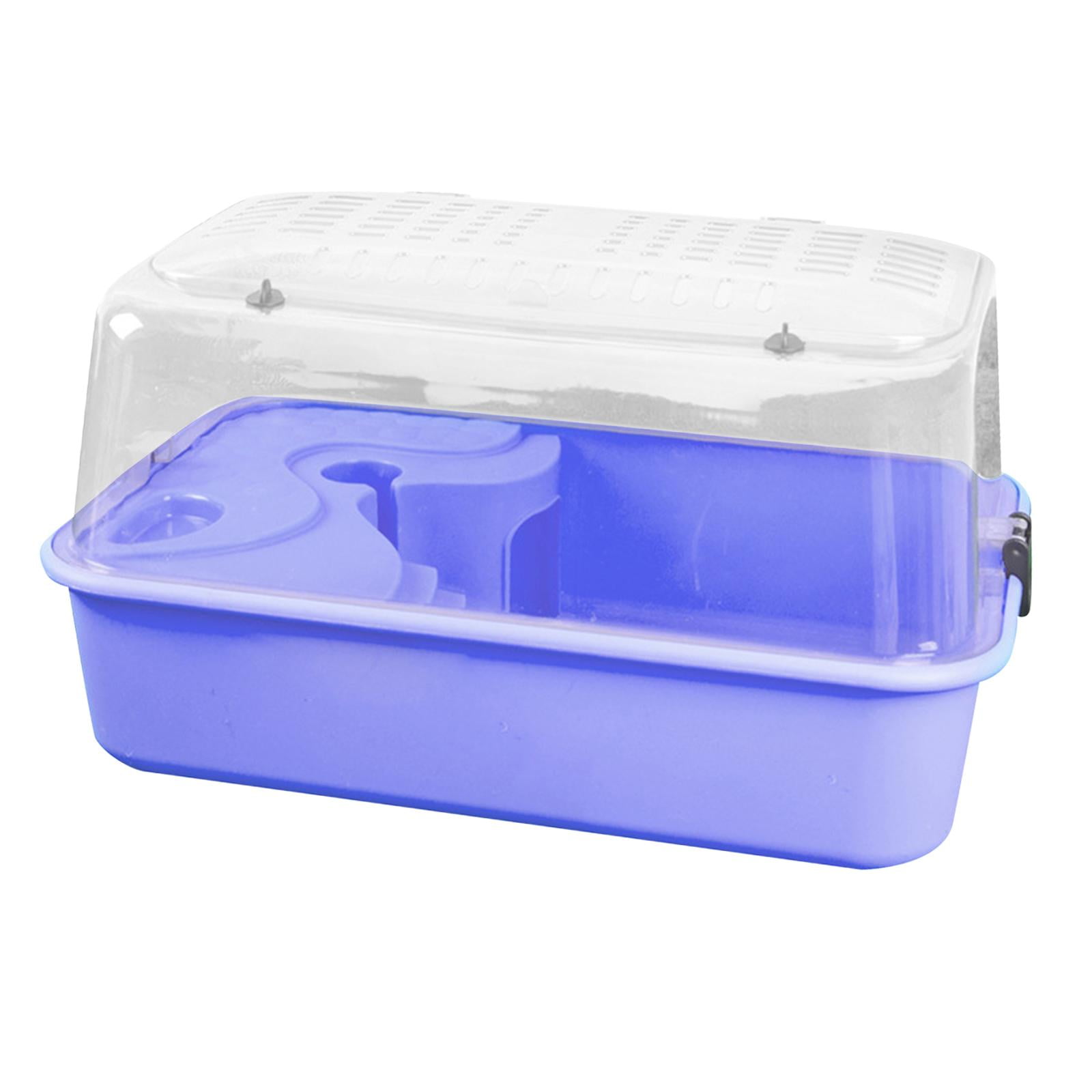 balikha Hamster Cage Run -out Carrier Sleep with Water Bottle Training Wheel Hamster Living Space Small Animal Cage for Mice Sugar Glider