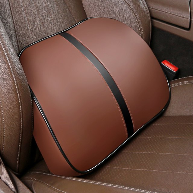 Pisexur Accesorios para coches, Electrónica para cochesCojín para silla de oficina con soporte de cintura, protección para la cintura del coche, cojín de cintura lenta, almohada de cintura de verano,