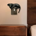 thumbnail image 4 of Dserhfy Black Cat Switch Cover 3D Dog Light Switch Cover Animal Toggle Switch Plate Cover Home Office Room Decorative Accessories, 4 of 7