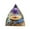 colorB, variant on KGOTA 5 CM Crystal Pyramid Crystal Pyramid Figure Attract Wealth Lucky Pyramid Desk Ornament Reduce Stress Healing Crystal Pyramid Feng Shui Crafts for Home Office