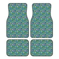thumbnail image 1 of Disketp Cars Transportation for Crystal Velvet Car Mats Four-Piece Set,All-Season Automotive Protection, Vehicles, Cars, Trucks, and SUVs,Anti-Slip Design, 1 of 7