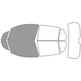 thumbnail image 2 of Rvinyl Window Tint Kit Compatible with Chevrolet Trax 2015-2022 - Front Precut Kit - 50%, 2 of 8