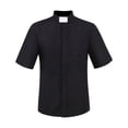 thumbnail image 1 of Anime Halloween Misionero cosplay Sacerdote cosplay Camisa negra de manga corta, 1 of 4