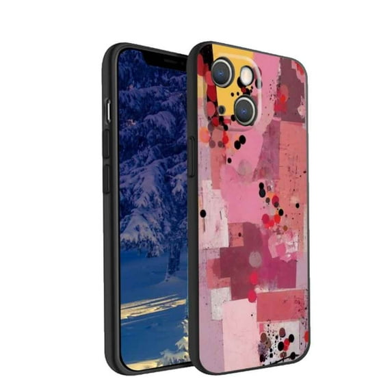 Compatible with iPhone 13 Phone Case, Photo-Collage-Cute-Abstract-Art-11 Case Silicone Protective for Teen Girl Boy Case for iPhone 13