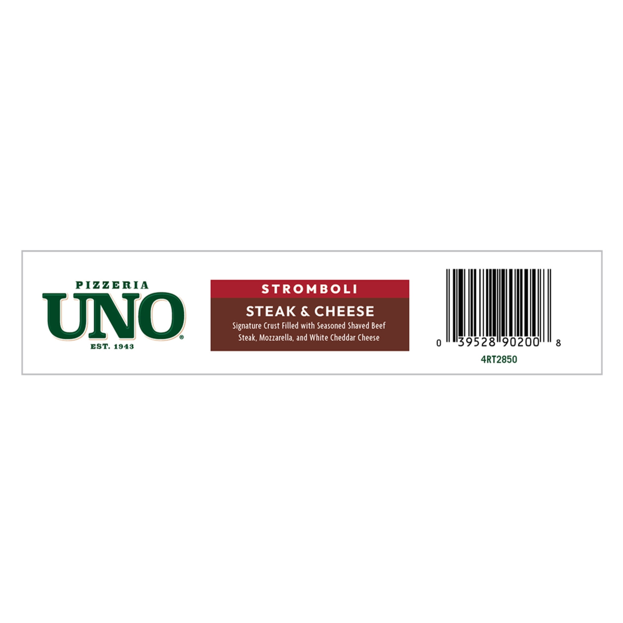 Pizzeria Uno Steak & Cheese Stromboli, 5 oz, Twin Pack, Frozen
