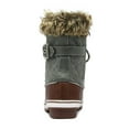 thumbnail image 3 of Dream Pairs Women's RIVER_3 Tan Khaki Mid Calf Winter Snow Boots Size 5 M US, 3 of 6