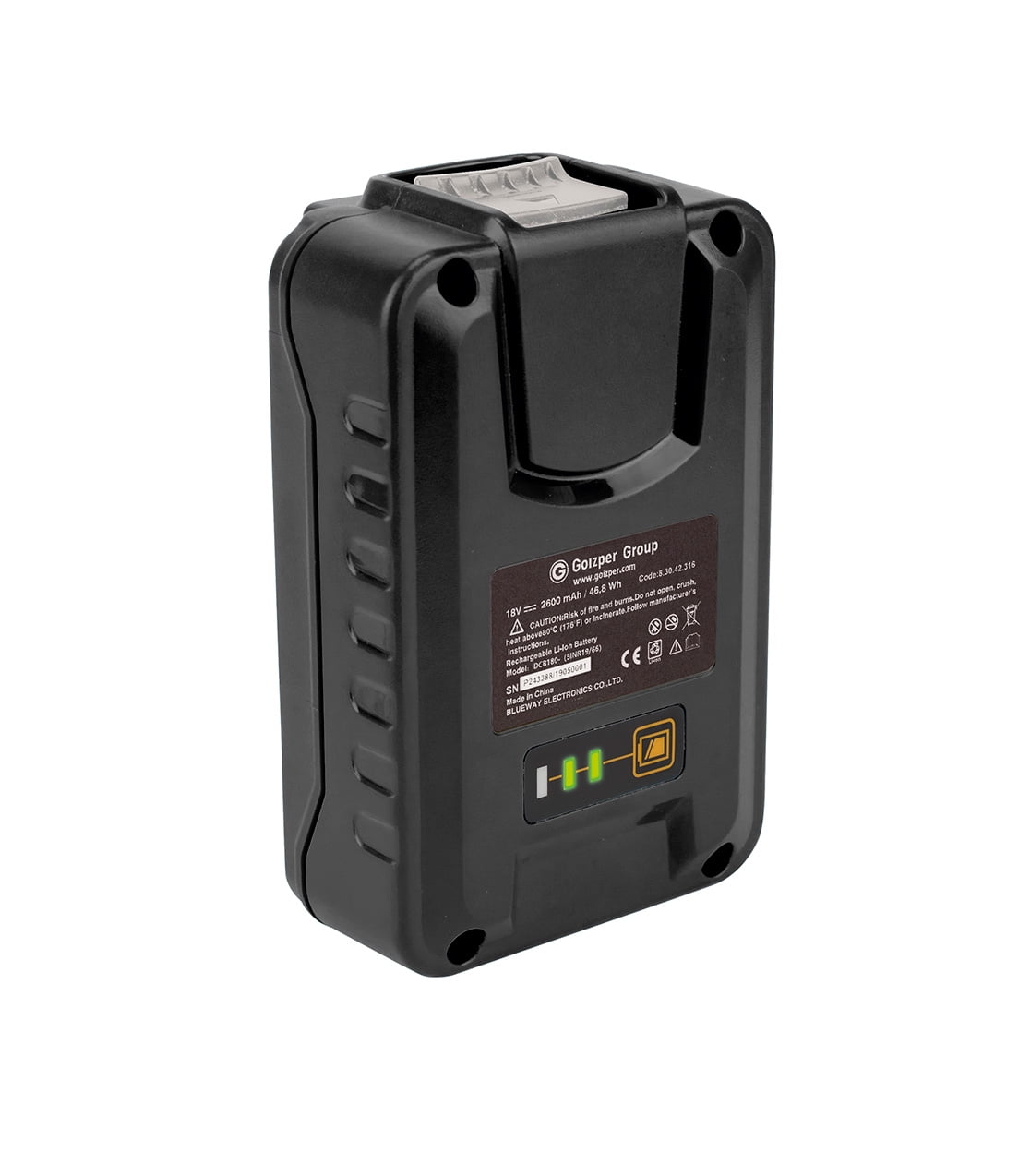 Yard Force Lithium-Ionen 20V / 4,0 Ah Werkzeugakkus AL C40B, Für Alle