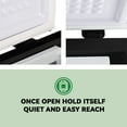 thumbnail image 5 of Chest Freezer Small Deep Freezers WANAI Mini Top Door Freezer Storage Basket 7 Temp Control Black, 5 of 8
