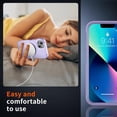 thumbnail image 3 of KOMI Magnetic for iPhone 13 Case, [Compatible with MagSafe][10 FT Military Grade Drop Protection] [2+Tempered Glass Screen Protector] Non-Slip Heavy Duty Full-Body Shockproof Phone Case, Light Purple, 3 of 5