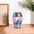 thumbnail image 7 of JAGASY Peacock Urn for Ashes Adult Male & Female, Pink Urns for Human Ashes keepsake, Cherry Blossom Tree & Flowers Decorative Urns for Parents, Small Cremation Urn for Mom & Dad, (3 Inch), 7 of 7