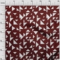 thumbnail image 3 of oneOone Viscose Chiffon Fabric Triangle Geometric Printed Craft Fabric BTY 42 Inch Wide, 3 of 5