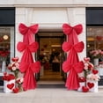 thumbnail image 4 of karymi Valentines Day Decorations Gigantic Wall Bow For Tree Door And Window Hanging Large Romantic Bow For Home Party Decor Indoor Outdoor Decors Gifts for Women Holiday Gifts, 4 of 6
