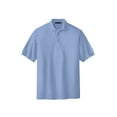 thumbnail image 5 of Port Authority Tall Silk Touch Polo-LT (Light Blue), 5 of 6