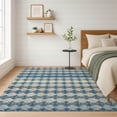 thumbnail image 6 of Addison Rugs Chantille Indoor/Outdoor Transitional Stripes Denim Machine Washable Rectangle Rug, 3' x 5', 6 of 8